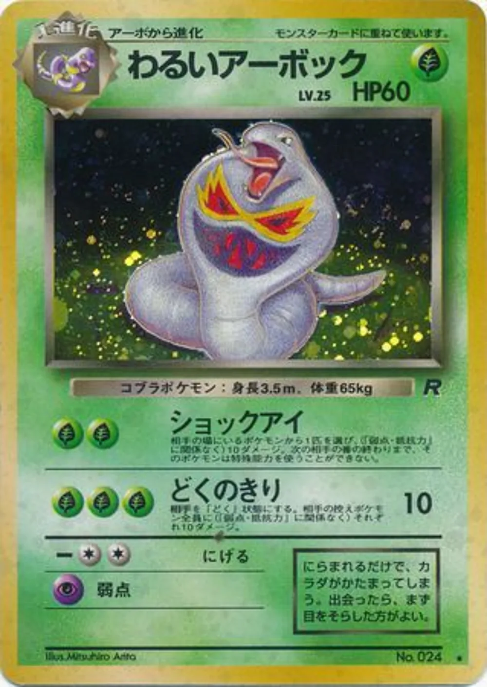 Dark Arbok — Rocket Gang (JP) #24