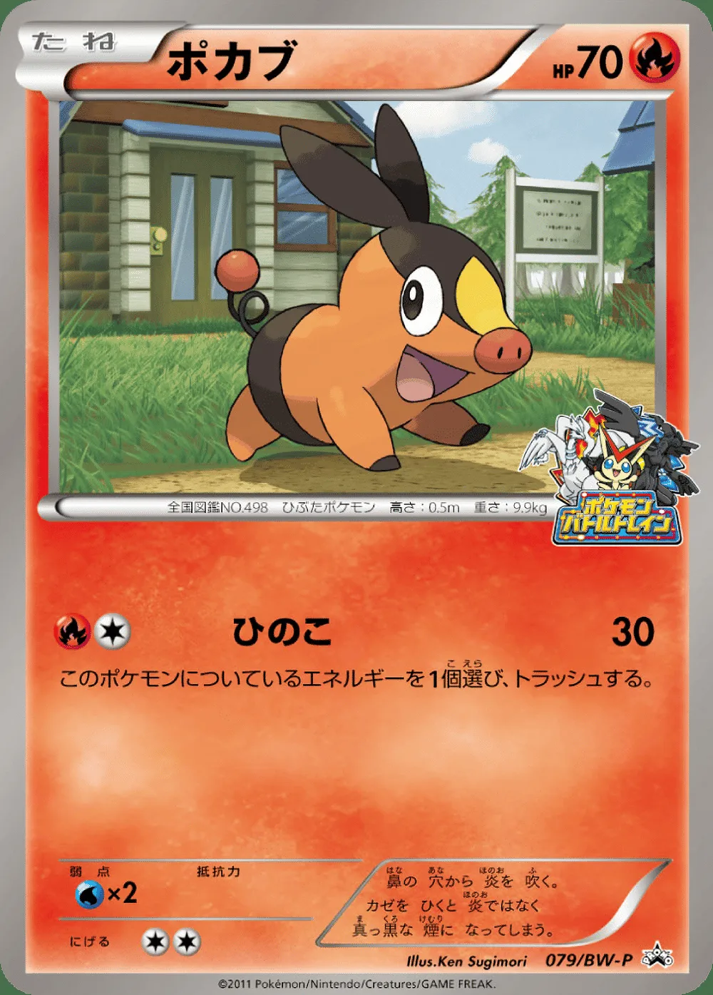Tepig — Black & White Promos (JP) #79