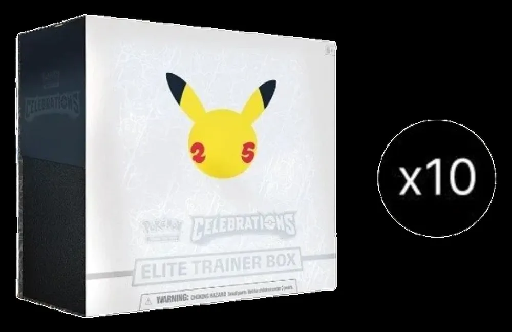 Celebrations Elite Trainer Box Case — Celebrations #—