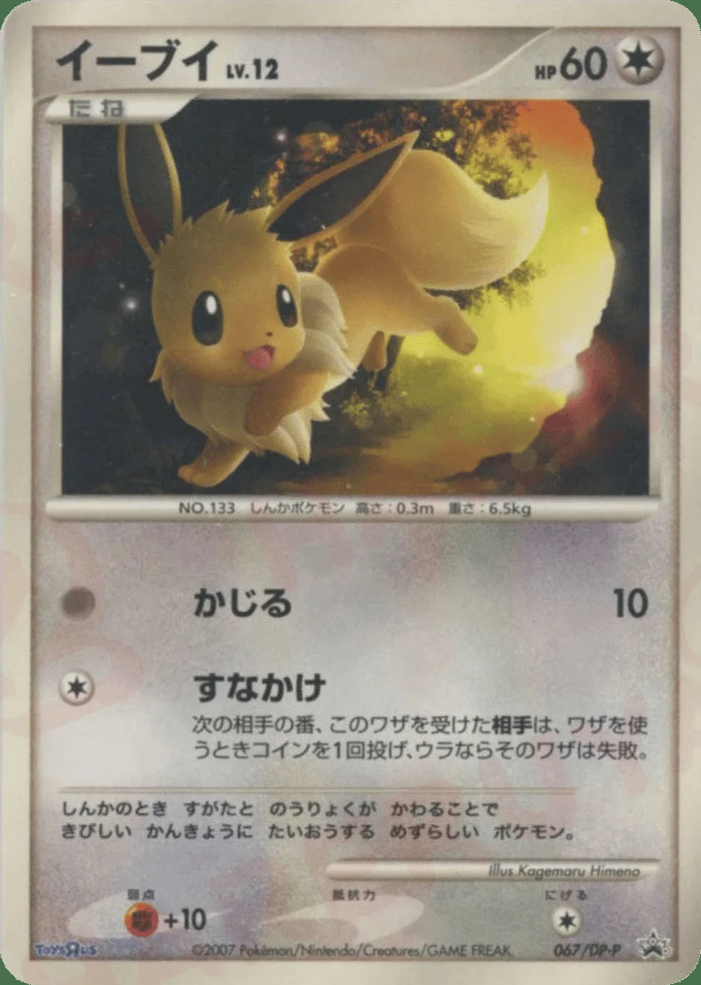 Eevee — Diamond & Pearl Promos (JP) #67
