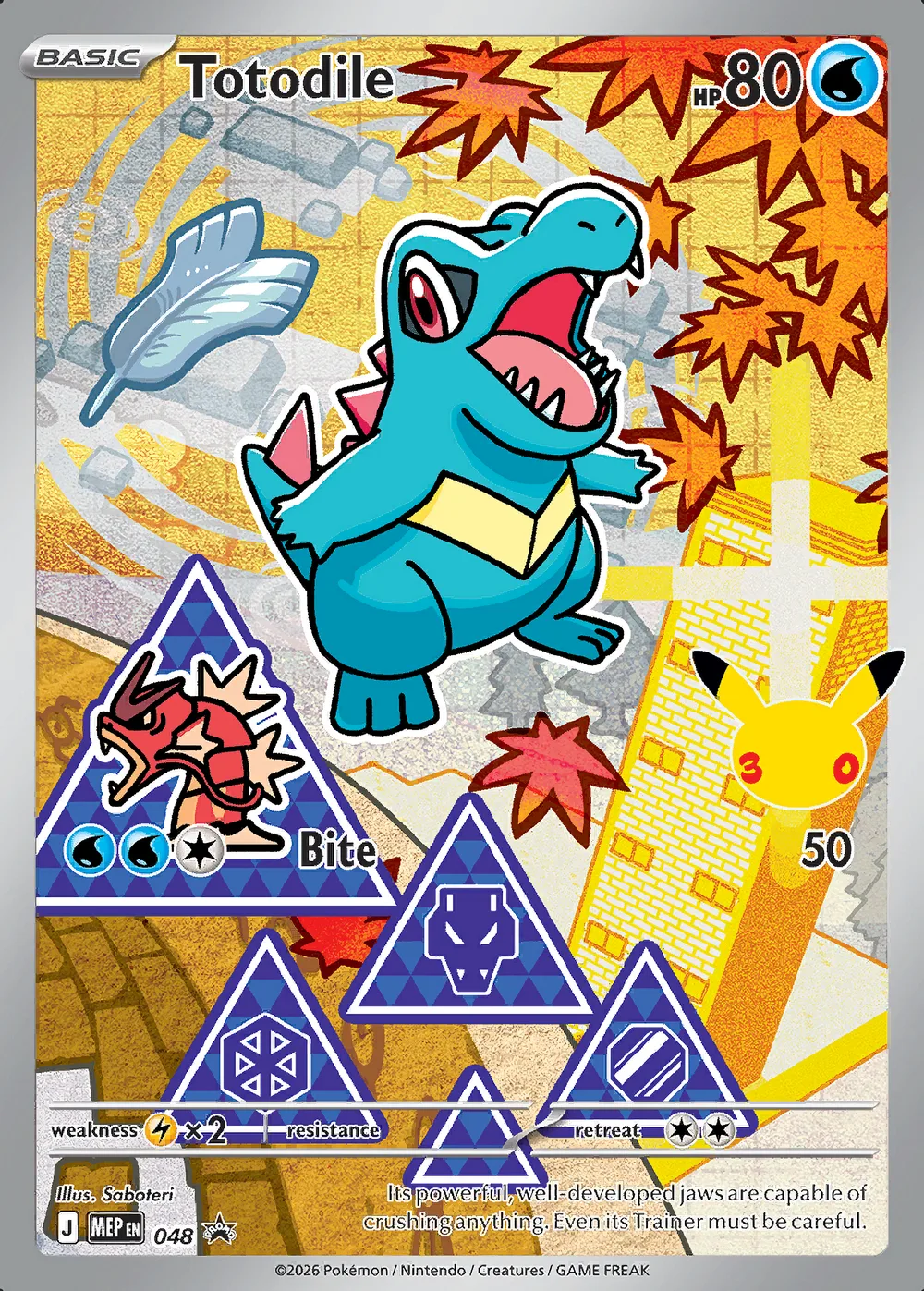Totodile — Mega Evolution Black Star Promos #48