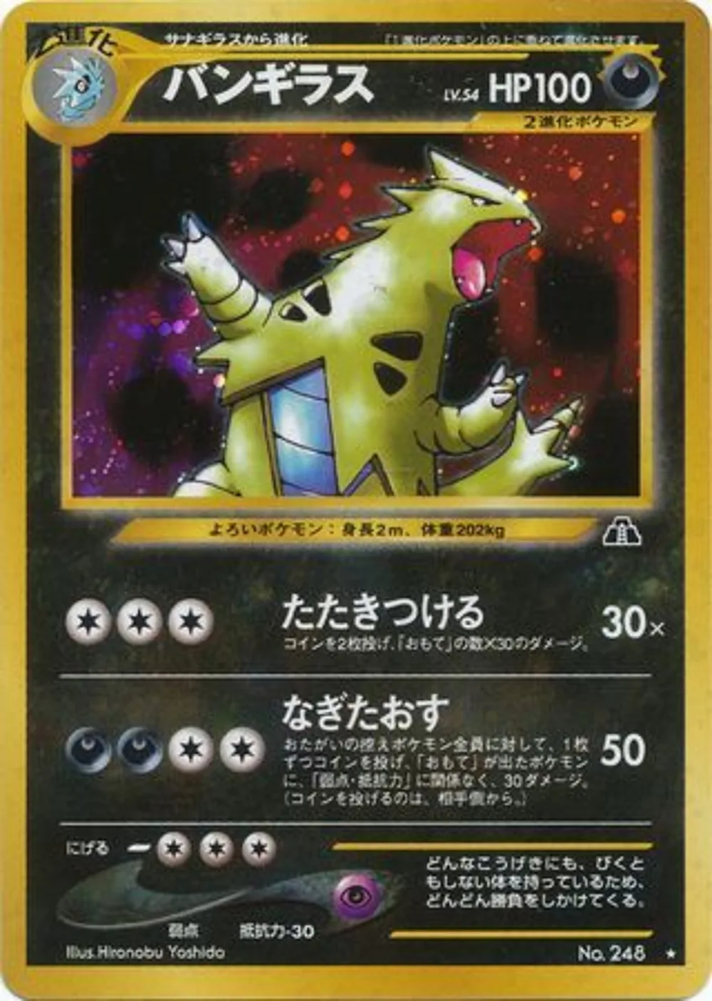 Tyranitar — Crossing the Ruins... (JP) #248