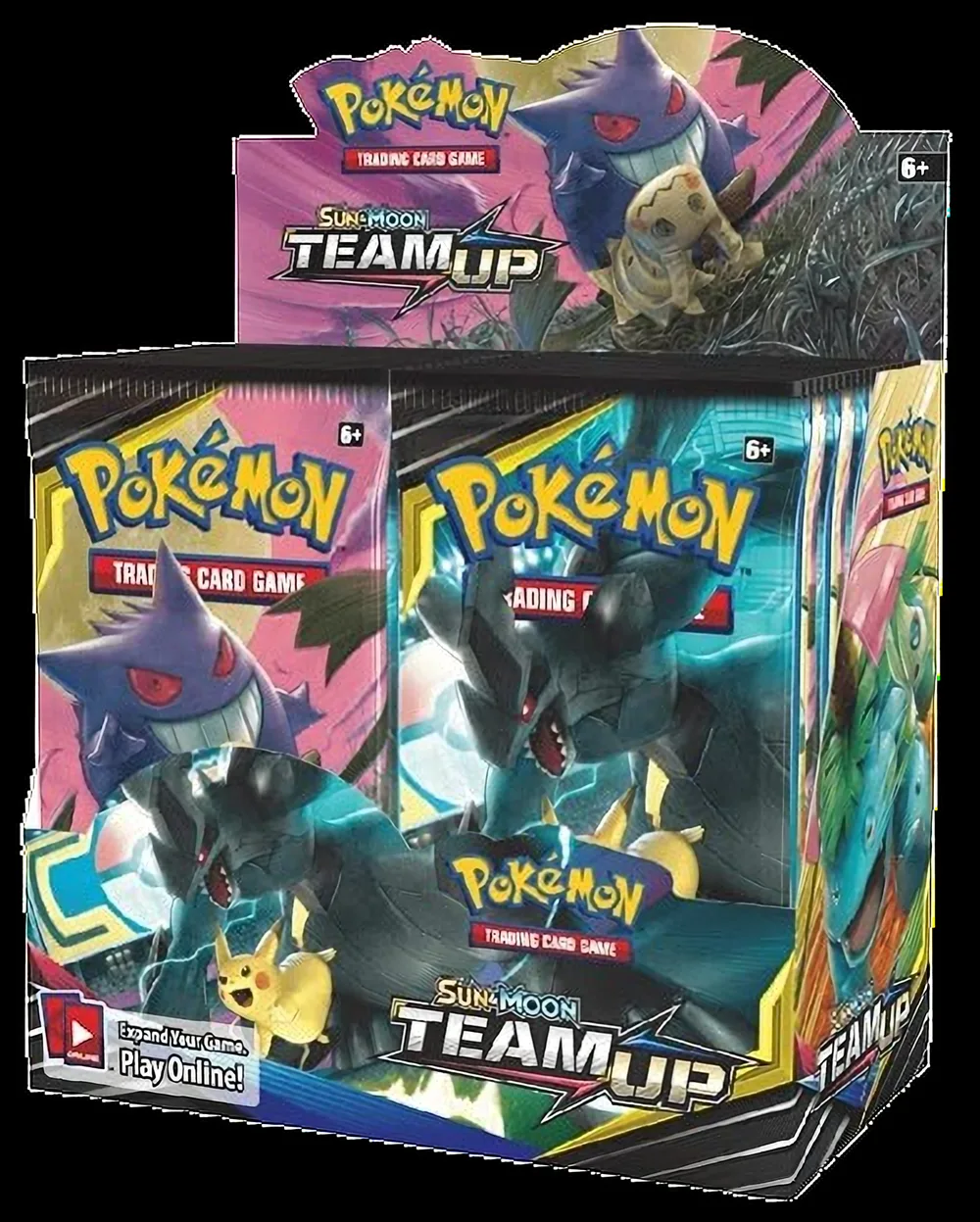 Team Up Booster Box — Team Up #— Pokémon card