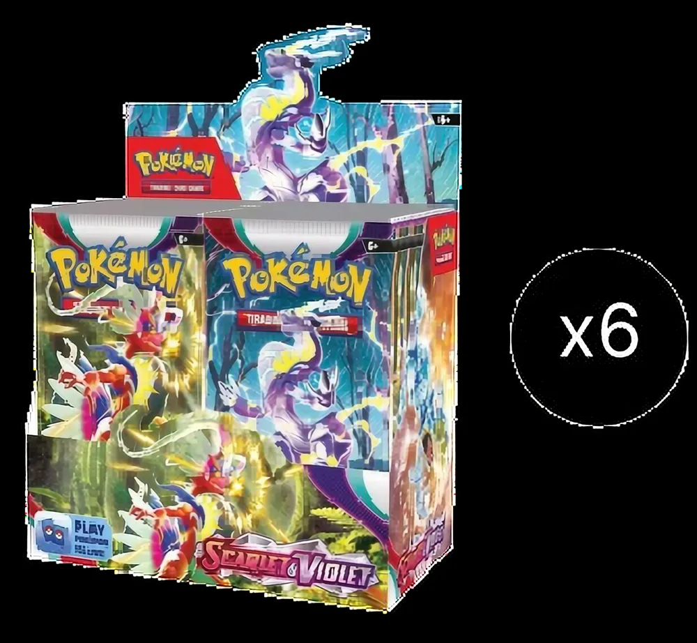 Scarlet & Violet Booster Box Case — Scarlet & Violet #—