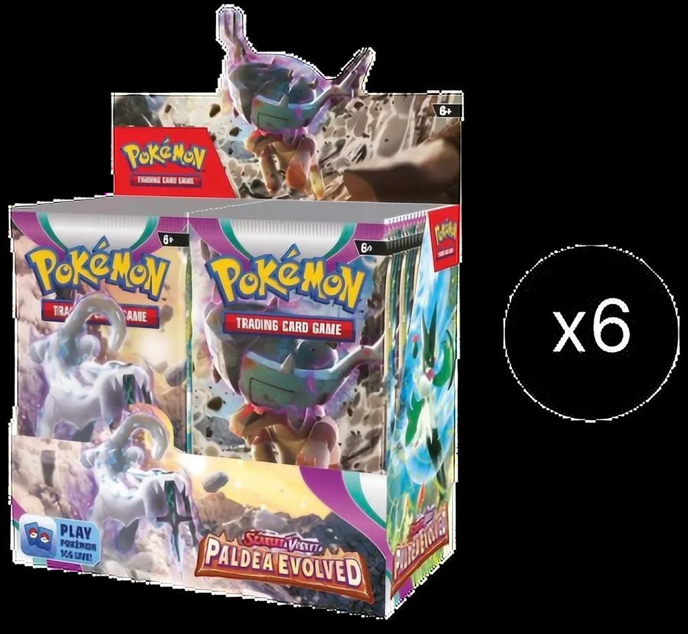 Paldea Evolved Booster Box Case — Paldea Evolved #— Pokémon card