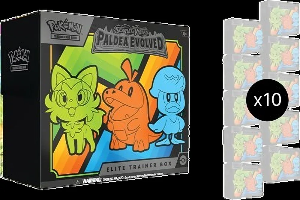 Paldea Evolved Elite Trainer Box Case — Paldea Evolved #—
