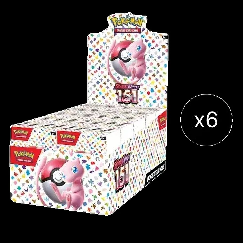 151 Booster Bundle Display Case — 151 #— Pokémon card