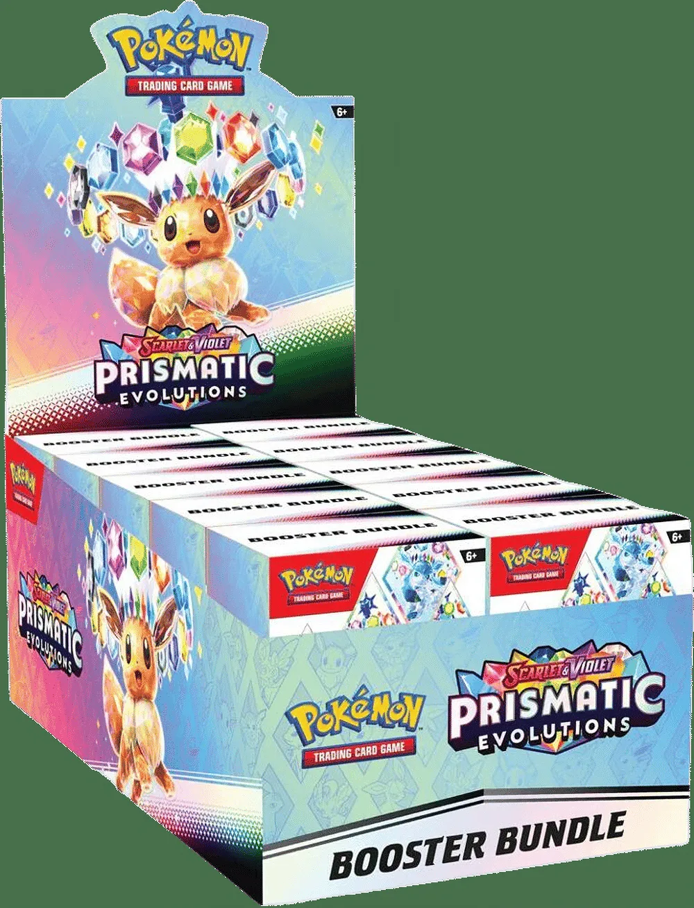 Prismatic Evolutions Booster Bundle Display — Prismatic Evolutions #—