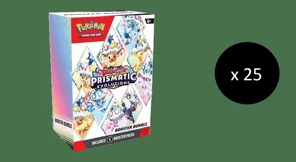 Prismatic Evolutions Booster Bundle Case — Prismatic Evolutions #—