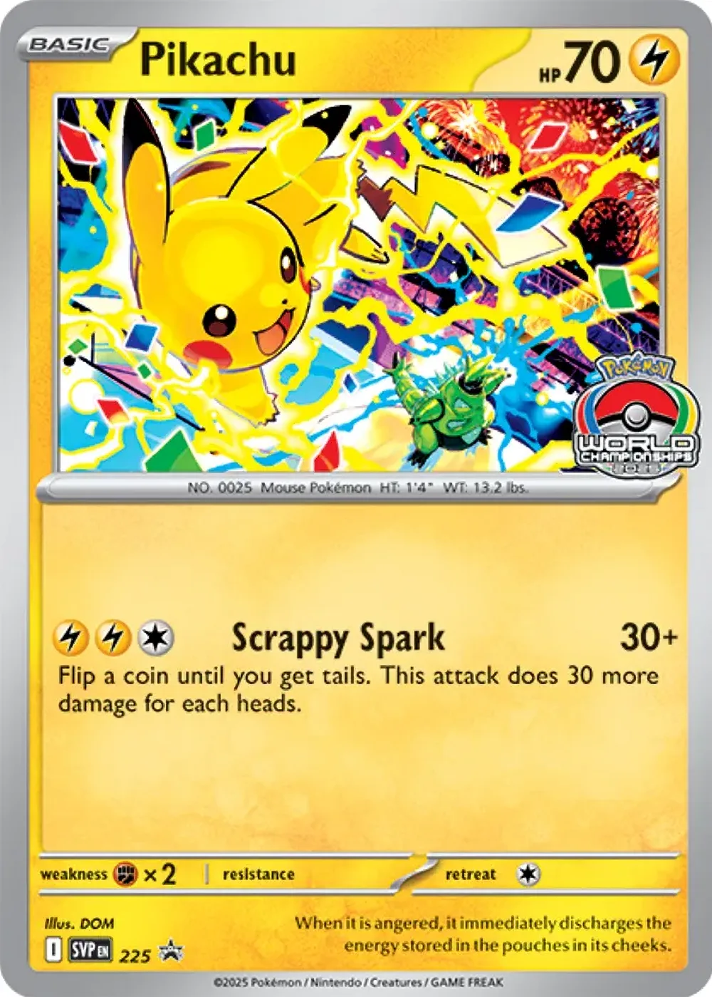 Pikachu — Scarlet & Violet Black Star Promos #225