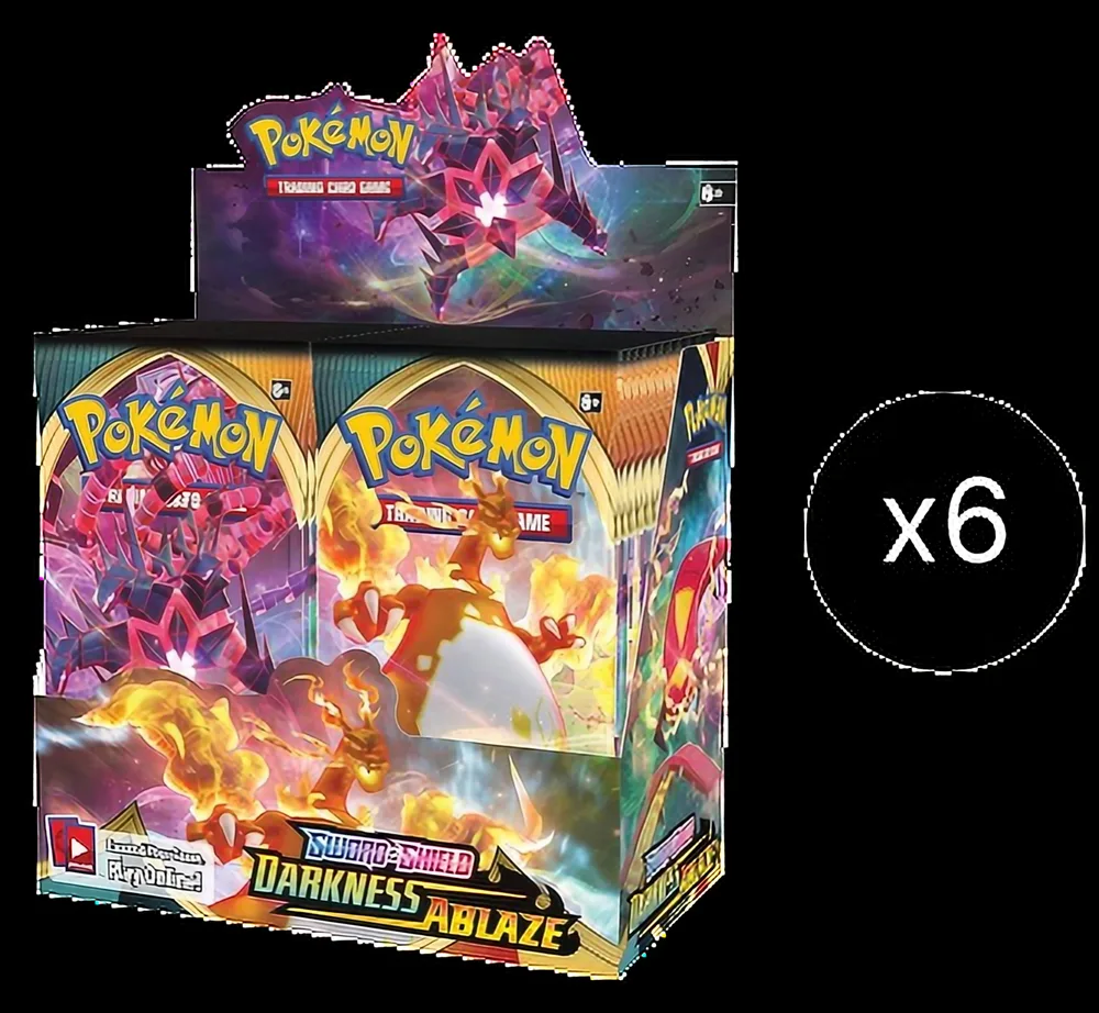 Darkness Ablaze Booster Box Case — Darkness Ablaze #— Pokémon card