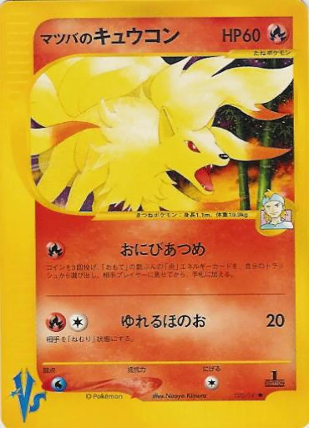Morty's Ninetales — Pokémon VS (JP) #20