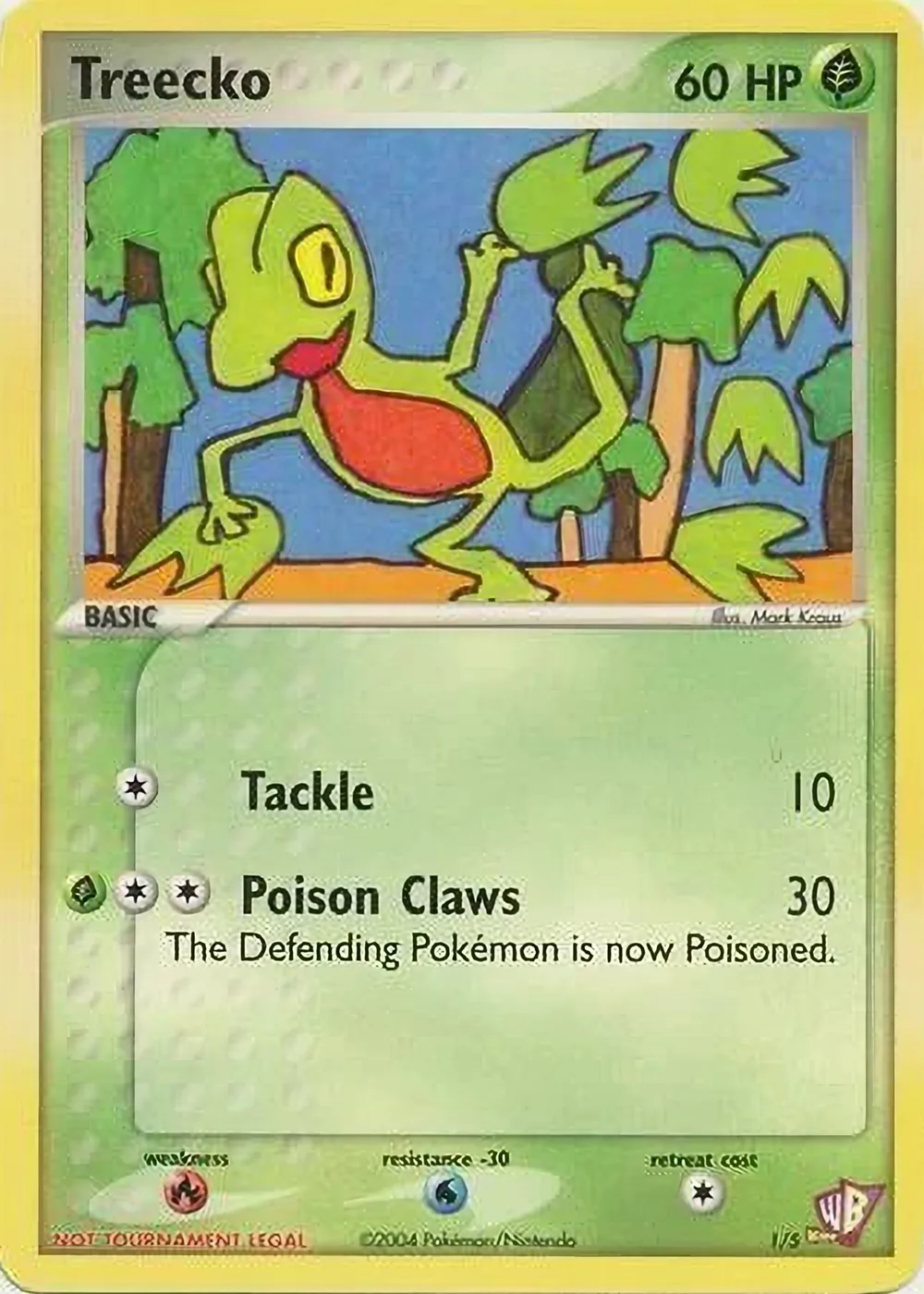 Treecko — Poké Card Creator Pack #1