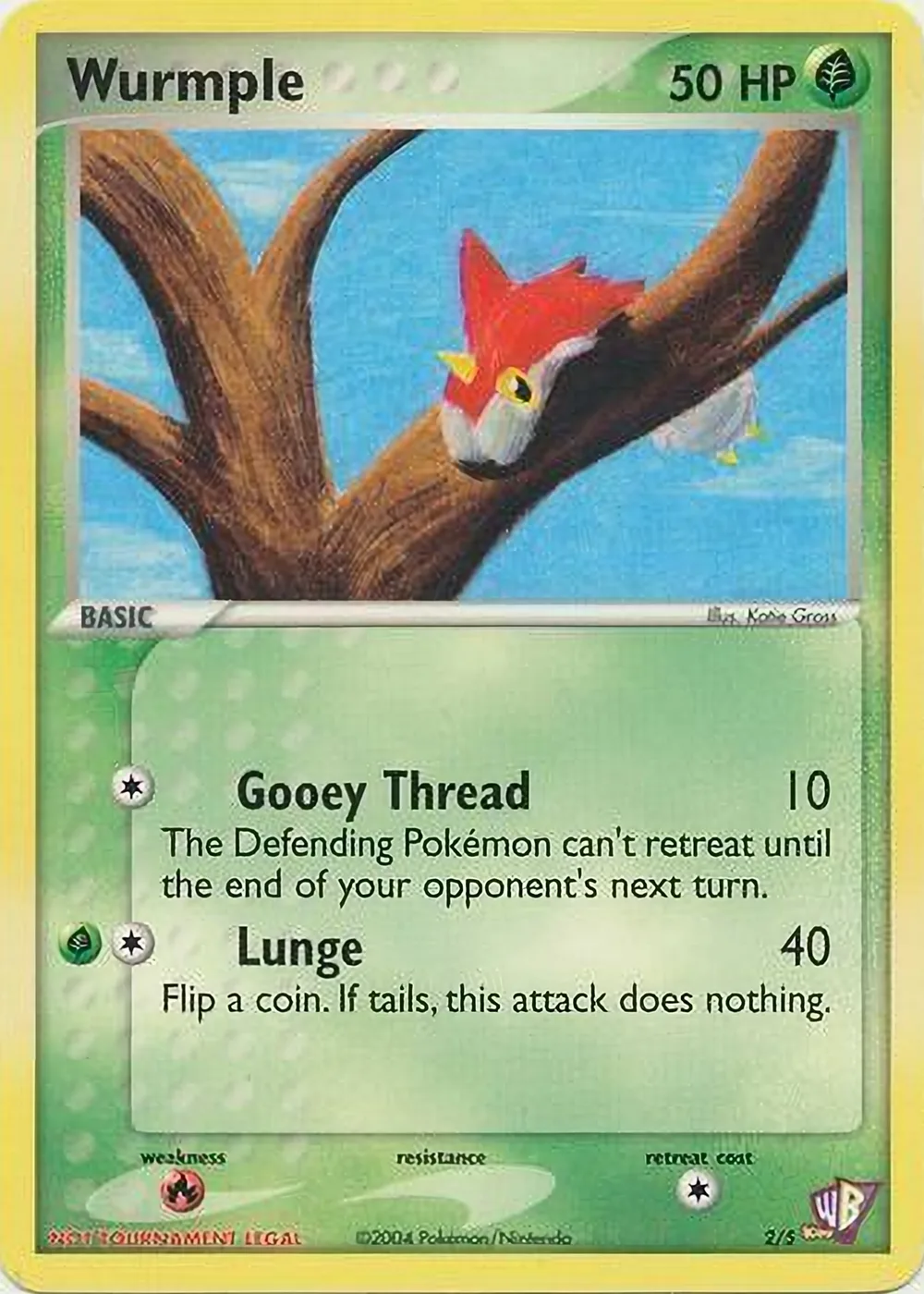 Wurmple — Poké Card Creator Pack #2